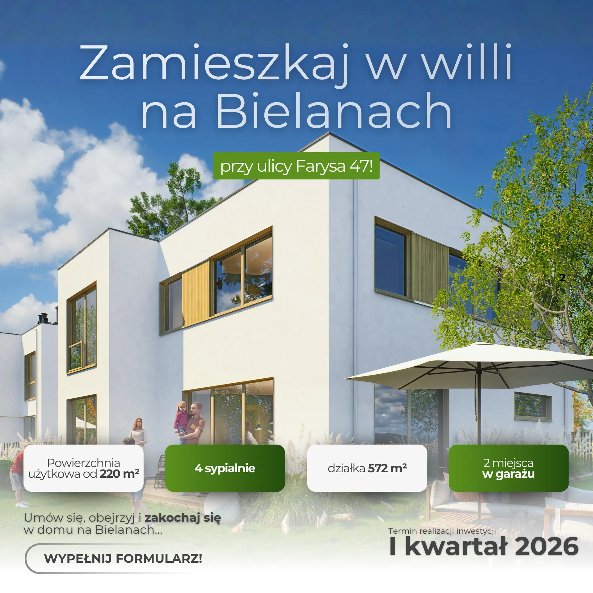 Willa Las Bielański · kampania statyczna 1