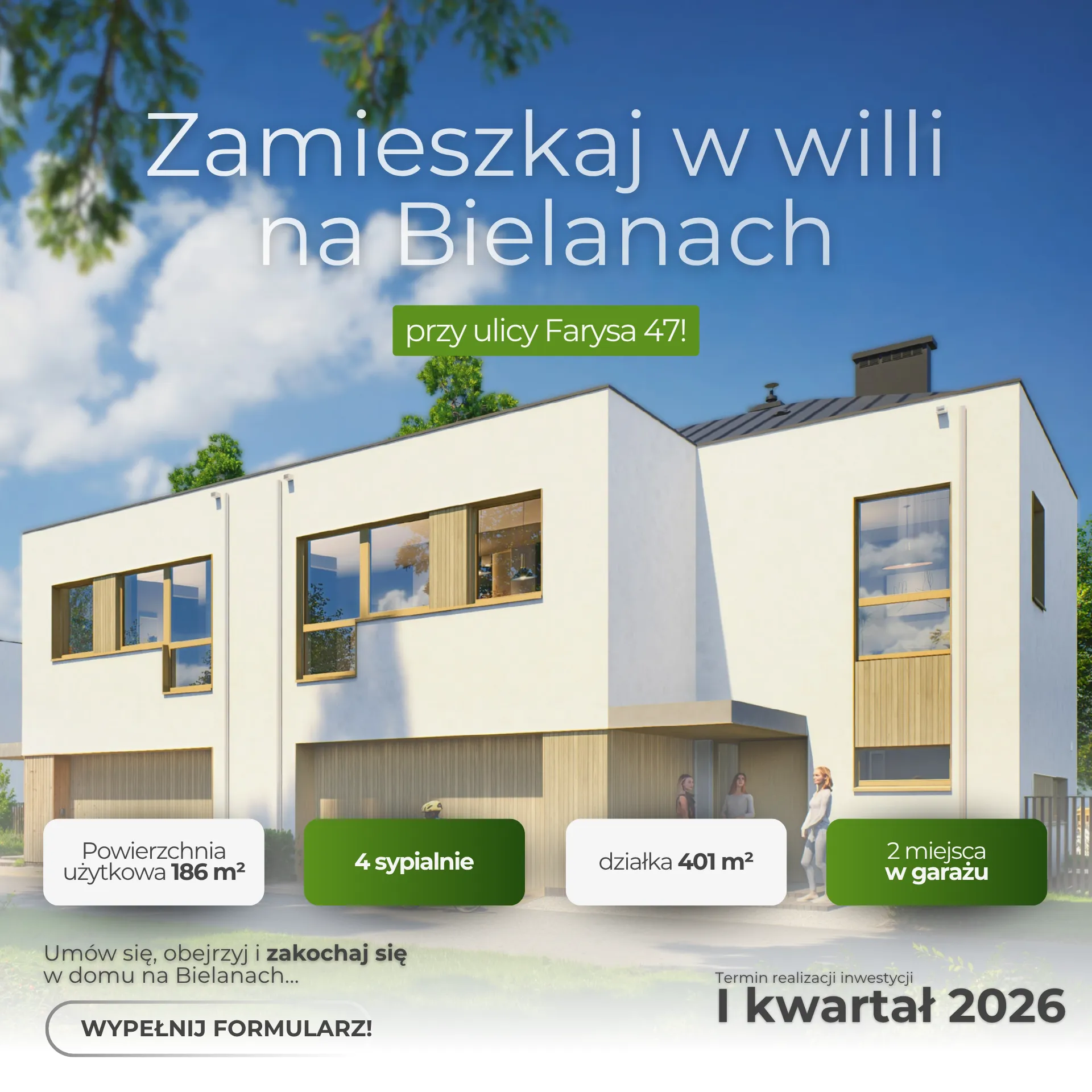 Willa Las Bielański · kampania statyczna 2